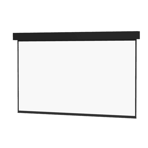 Da-Lite Professional Electrol 99779 Ceiling Recessed Electric Screen with Wooden Case (White) - Creation Networks