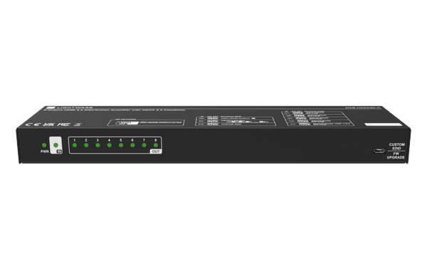 Lightware DA8-HDMI20-C 8-output HDMI 2.0 Distribution Amplifier with EDID Management and HDCP 2.3 Support - 91320012