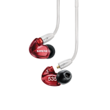 Shure SE535 LTD – Triple Driver Sound Isolating Earphones (Special Edition Red) Headphones Shure