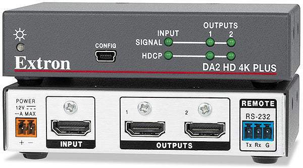 Extron DA4 HD 4K PLUS Four Output 4K/60 HDMI DA