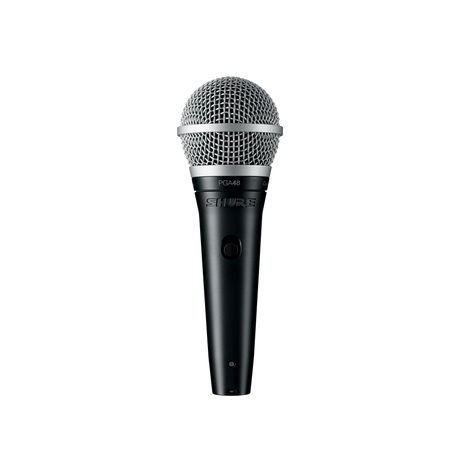 Shure PGA48-XLR Cardioid dynamic vocal microphone - XLR-XLR cable Microphones Shure