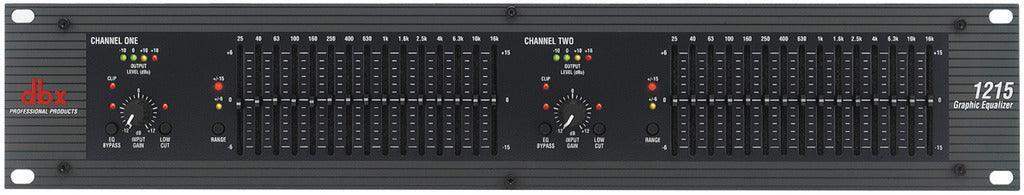 DBX 1215 12 Series - Dual 15 Band Graphic Equalizer - DBX131SV - Creation Networks