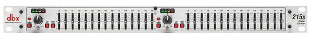 DBX 215s 2 Series - Dual 15 Band Graphic Equalizer - DBX215SV - Creation Networks