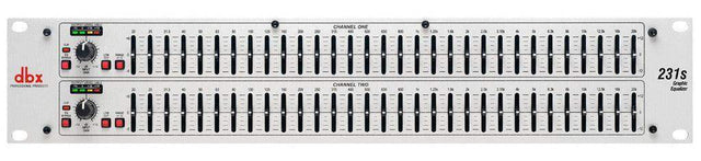 DBX 231s 2 Series - Dual 31 Band Graphic Equalizer - DBX231SV - Creation Networks