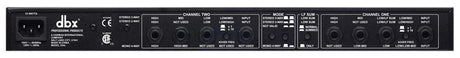 DBX 234s Stereo 2/3 Way, Mono 4-Way Crossover - DBX234SV - Creation Networks