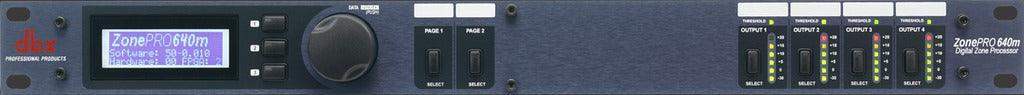 DBX 640M 6x4 Digital Zone Processor - DBX640MV - Creation Networks