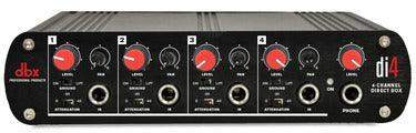 DBX DI4 Active 4 Channel Direct Box with Line Mixer - DBXDI4 - Creation Networks