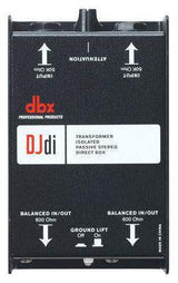 DBX DJDI 2-channel Passive Direct Box - DBXDJDI - Creation Networks
