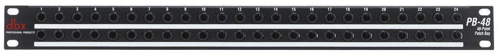 DBX PB-48 48-Point Patch Bay - DBXPB48V - Creation Networks