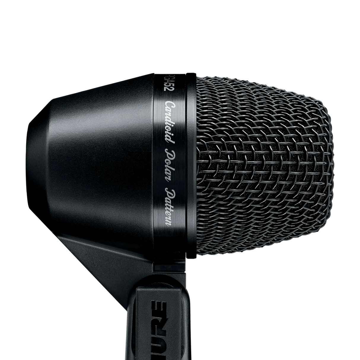 Shure PGA52-XLR Cardioid swivel-mount dynamic kick-drum microphone - XLR-XLR cable Microphones Shure
