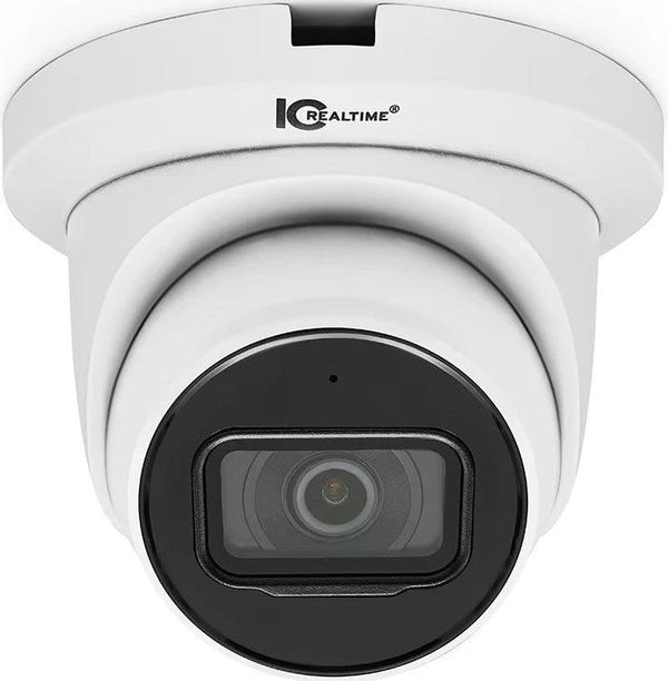 IC Realtime IPMX-E40F-IRW3 4MP Indoor/Outdoor Eyeball Dome Camera, White