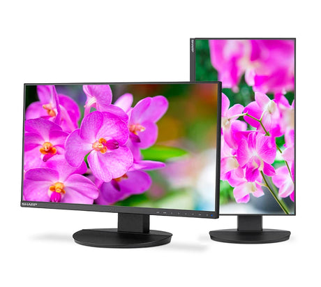 Sharp DD-EA241F – MultiSync DD-EA241F, 23.8" IPS LED backlit LCD Monitor with 3-sided Ultra Narrow Bezels, MultiSync EA Series Desktop LCD Sharp