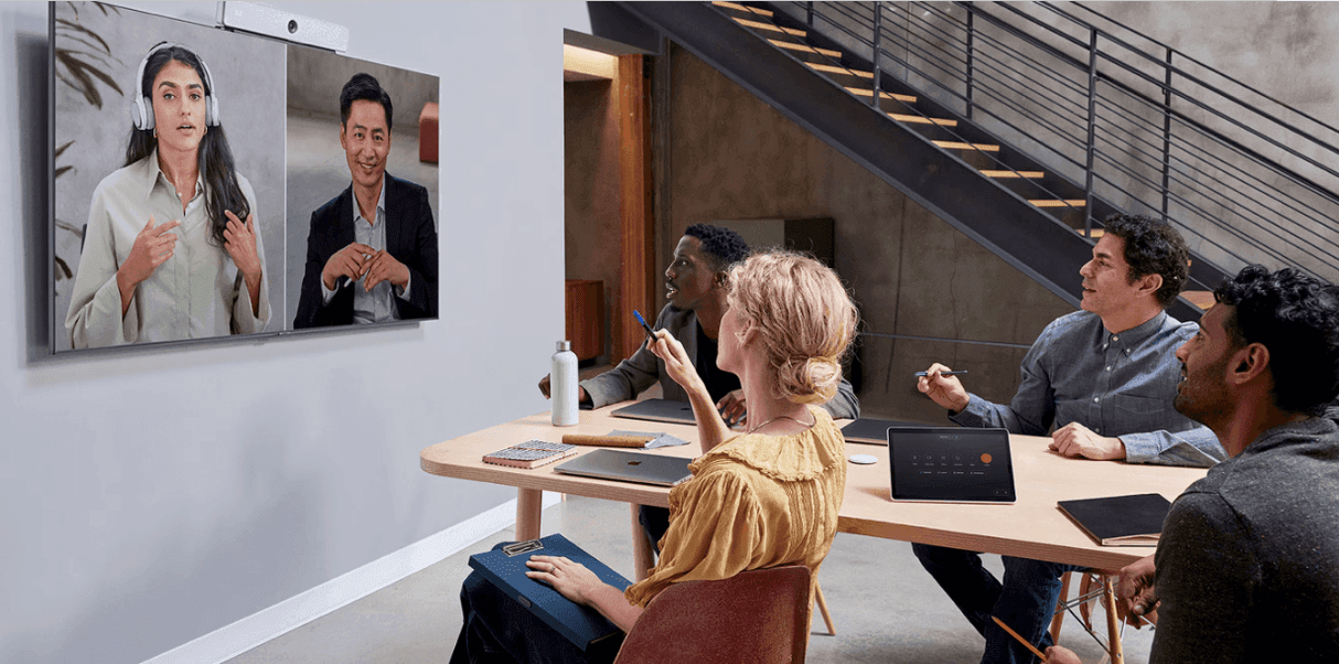 Cisco Room Bar (Carbon Color) with table-stand Room Navigator - CS-BAR-T-C-K9