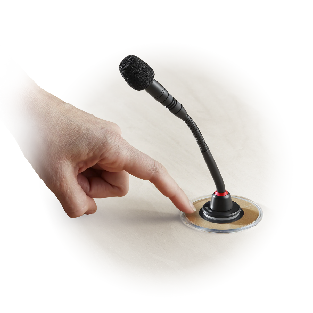 Shure A400MB Mute Button and Adapter Microphones Shure