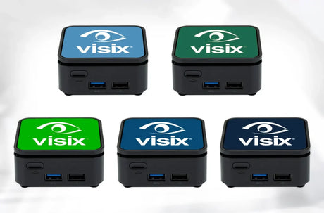 Visix digital signage media player options – NUC player shown