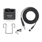 Tascam DR-10L Pro 32 Bit-Float Field Recorder and Lavalier Mic