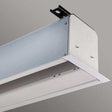 Draper Access V, 100", HDTV, Matt White XT1000VB, 110 V, with LVC-IV Low Voltage Controller - 140107U - Creation Networks