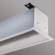 Draper Access V, 110", HDTV, Matt White XT1000VB, 110 V, with LVC-IV Low Voltage Controller - 140109U - Creation Networks