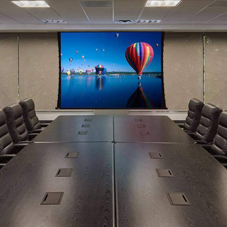 Draper Access V, 113", 16:10, Matt White XT1000VB, 110 V - 140113 - Creation Networks