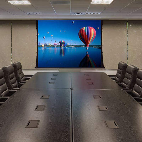Draper Access V, 182 3/8", 21:9 Ultrawide, ClearSound NanoPerf XT1000V, 110 V - 140096SC - Creation Networks