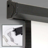 Draper Premier, 100", NTSC, Grey XH600V, 110 V, with Quiet Motor & LVC-IV Low Voltage Controller - 101275QU - Creation Networks