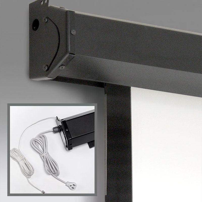 Draper Premier, 126", 21:9 Ultrawide, CineFlex White XT700V, 110 V, with Quiet Motor - 101815CDQ - Creation Networks