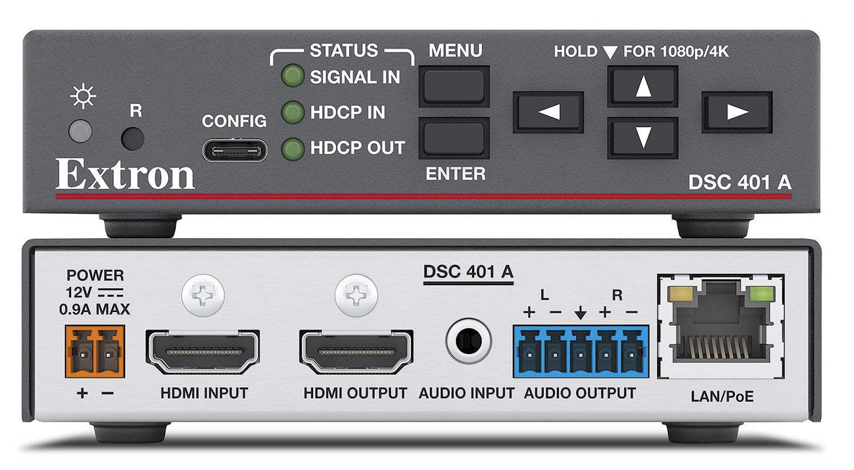Extron DSC 401 A 4K/60 HDMI to HDMI Scaler w/ Audio