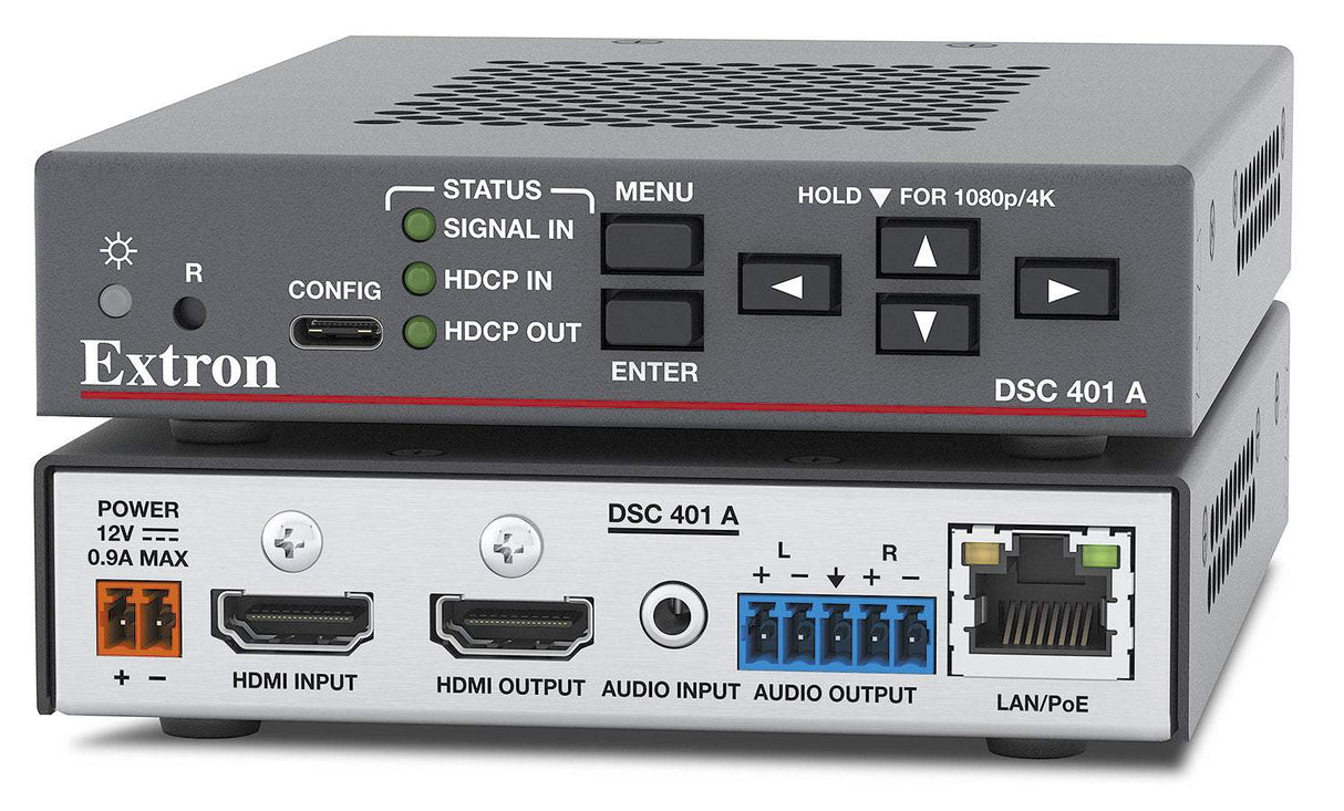 Extron DSC 401 A 4K/60 HDMI to HDMI Scaler w/ Audio