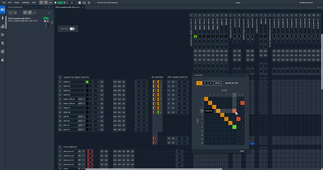 Extron DTP3 CrossPoint 622 Control Processor, Amplifier, ShareLink, LL UI Upg 4K/60 Presentation Matrix Switcher Control Processor, Amplifier, ShareLink, LL UI Upg audio and video switches Creation Networks
