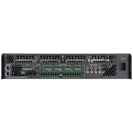 Sonance PowerZone Connect PRO 4000.4D – 4-Channel Networked DSP Amplifier Amplifiers Sonance