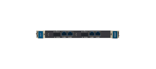Kramer DT-OUT4-F32/STANDALONE 4–Channel 4K60 4:2:0 HDMI over Long Reach HDBaseT Output Card