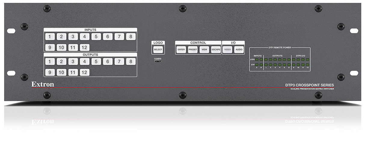Extron DTP3 CrossPoint 884 IPCP A LL Control Processor and Amplifier, LL UI Upgrade