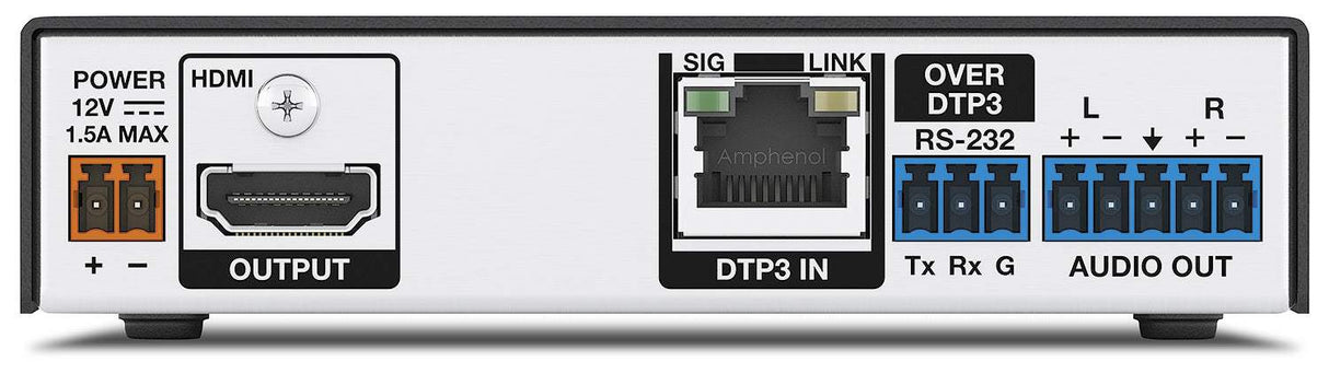Extron DTP3 R 201 4K/60 HDMI DTP3 Receiver with Audio De-Embedding