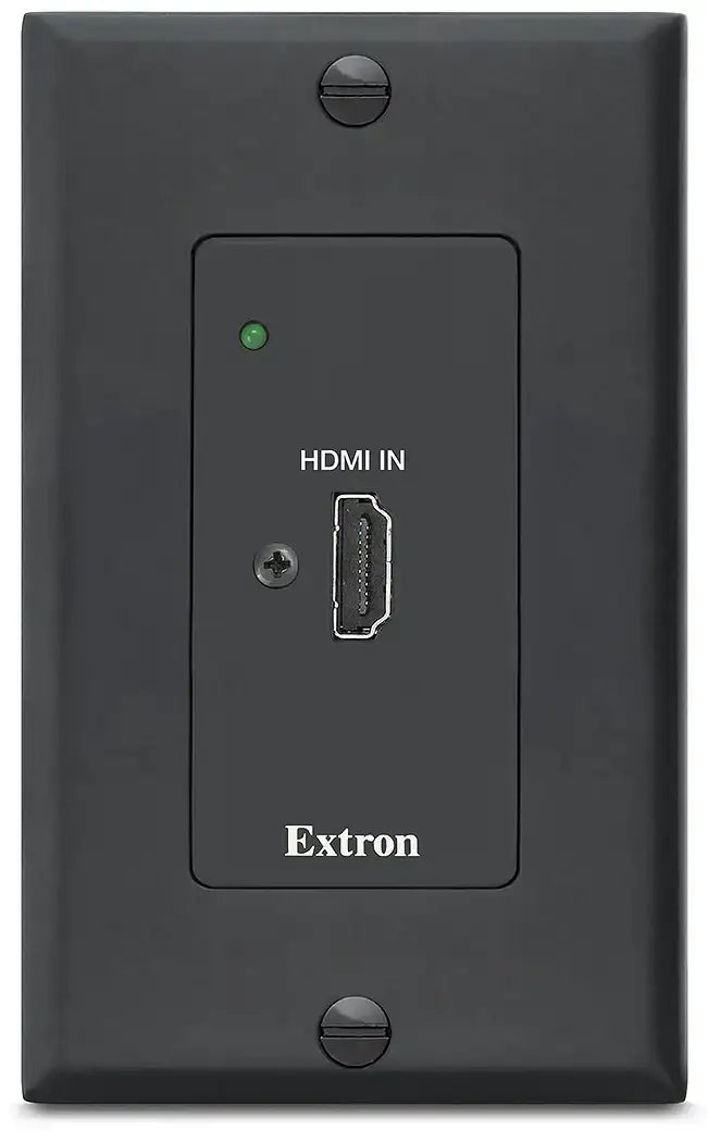 Extron DTP3 T 101 D HDMI 4K/60 Wallplate Tx, White - 330 feet (100 m)