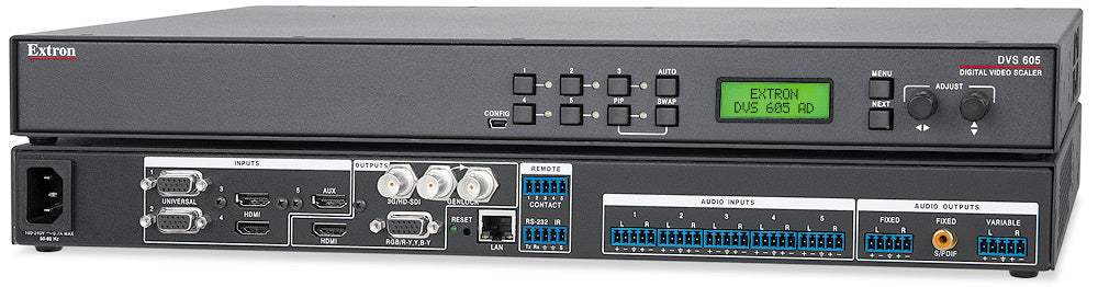 Extron DTP DVS 605 Five Input HDCP-Compliant Scaler with Seamless Switching