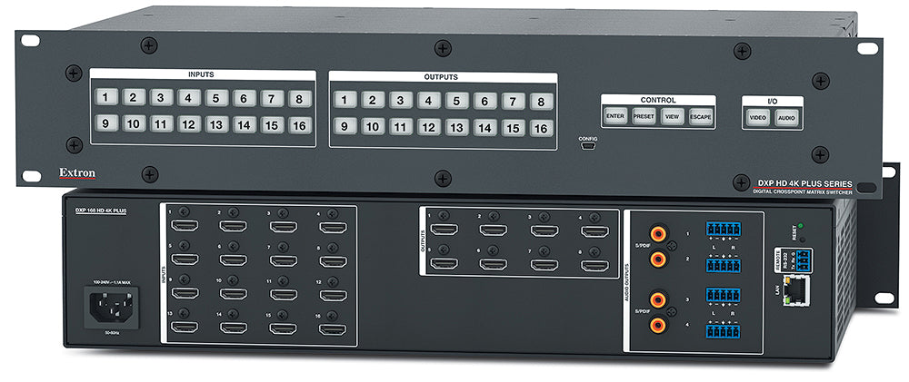Extron DXP 84 HD 4K PLUS 8x4 4K/60 HDMI with 2 Audio Outputs