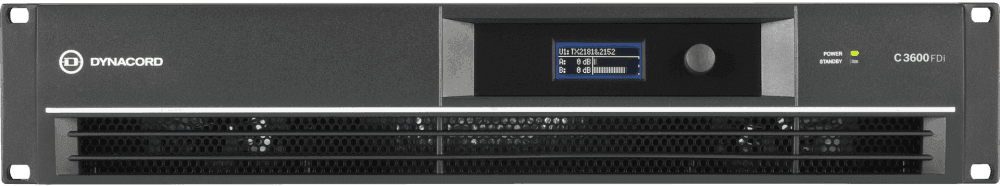 Dynacord C3600FDI DSP Power Amplifier - Creation Networks