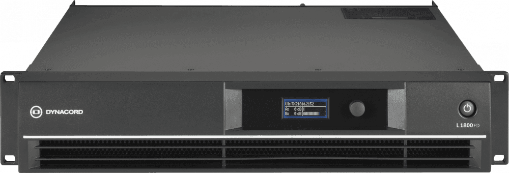 Dynacord L1800FD-US Power Amplifier for Live Performance Applications - Creation Networks
