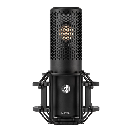 Shure KSM42/SG Large Dual-Diaphragm, Side-Address Condenser Vocal Microphone (Sable Gray) Microphnes Shure