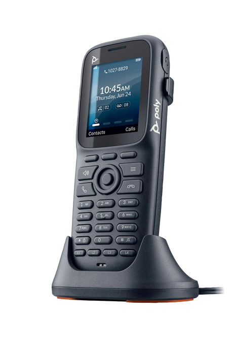 Poly Rove 20 Single Cell DECT 1920-1930 MHz B1 Base Station and 20 Phone Handset Kit Poly Voice Poly