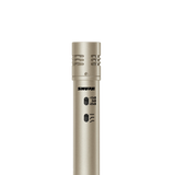 Shure KSM137/SL Cardioid Studio Condenser Microphone (Champagne), Foam Windscreen and Carrying Case Microphones Shure
