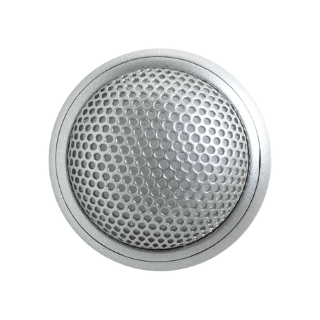 Shure MX395AL/C Microflex Low-Profile Cardioid Boundary Microphone for Installs (Silver) Microphnes Shure