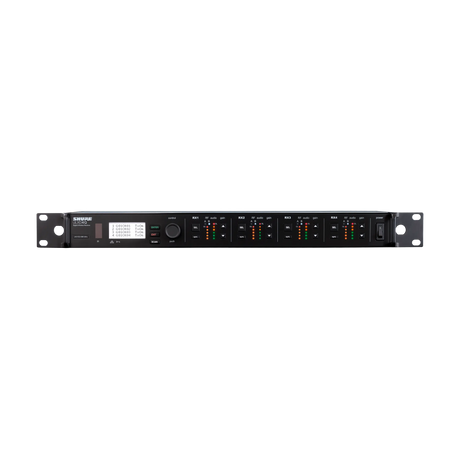 Shure ULXD4Q Quad-Channel Digital Wireless Mic Receiver - ULXD4Q=-H50 Microphones Shure
