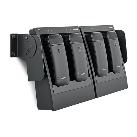 Shure SBC250 2-Bay Networked Charging Station (Global, No Power Supply) Battery Shure