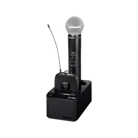 Shure SBC203-US Dual Docking Station for SLX-D transmitters and SB903 battery Battery Shure