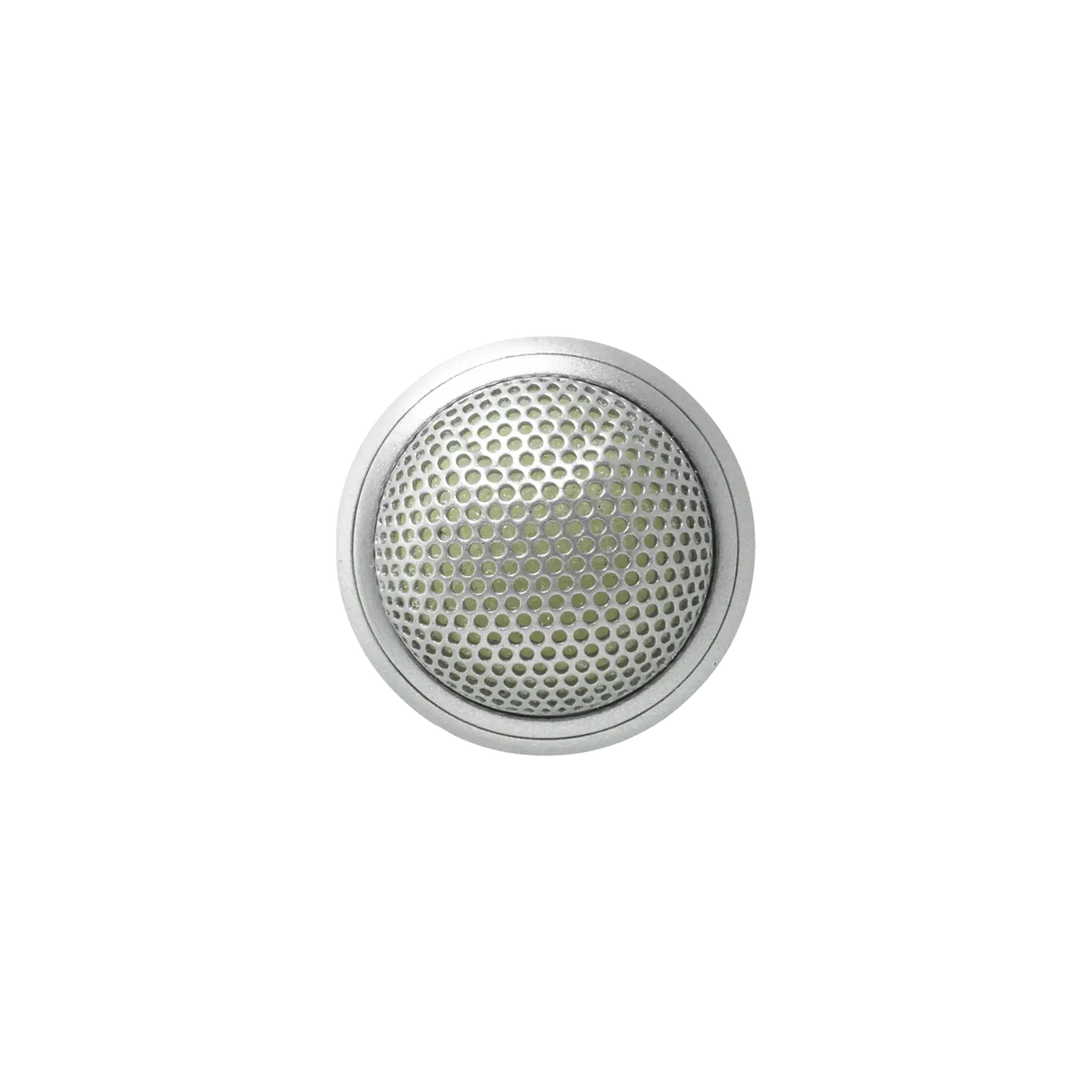 Shure MX395AL/O-LED Microflex Low-Profile Omnidirectional Boundary Microphone with Logic-Control LED for Installs (Silver) Microphones Shure