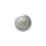 Shure MX395W/O-LED Microflex Low-Profile Omnidirectional Boundary Microphone with Logic-Control LED for Installs (White) Microphones Shure