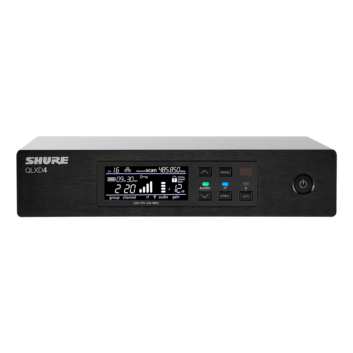Shure QLXD2/KSM9HS Handheld Transmitter with KSM9HS Microphone Microphones Shure