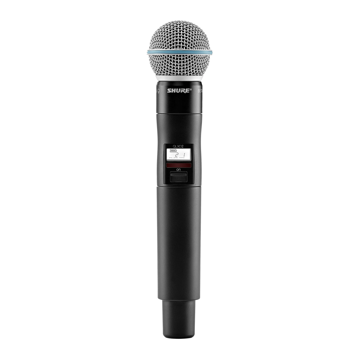 Shure QLXD2/SM86 Handheld Transmitter with SM86 Microphone Microphones Shure