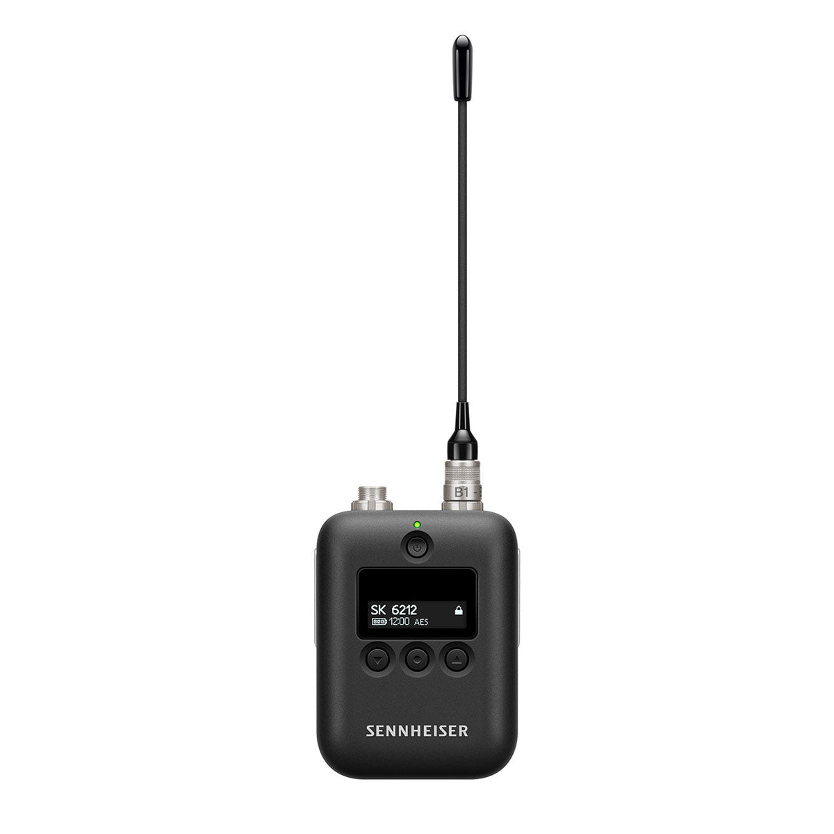 Sennheiser SK 6212 Mini bodypack transmitter, digital, LR mode, 3-pin SE plug, AES 256 encryption, black Microphones Sennheiser